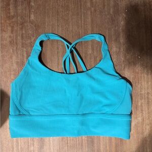 Lulu lemon ribbed sports bra- Kelly Green